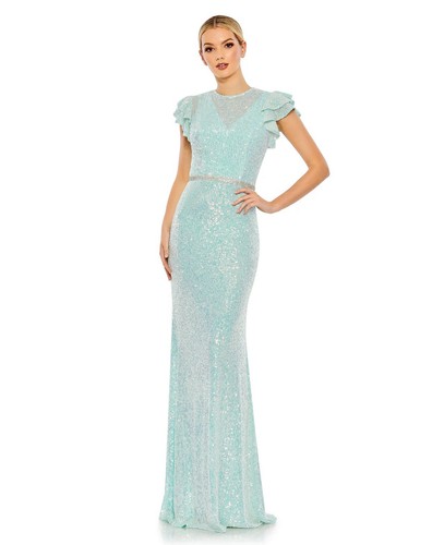 Mac duggal size blue - size, 26942