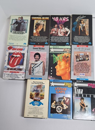 Betamax tapes lot beta - 11,