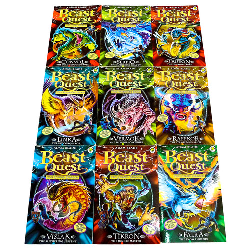 Beast quest books - x9, paperback