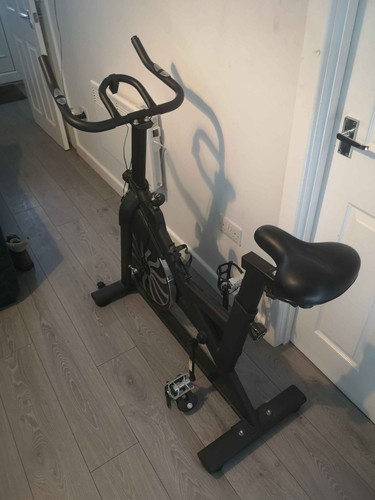 Excersise spin bike barely - excersise,