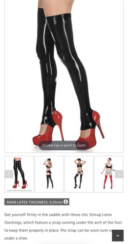 Libidex latex rubber - latex, stockings