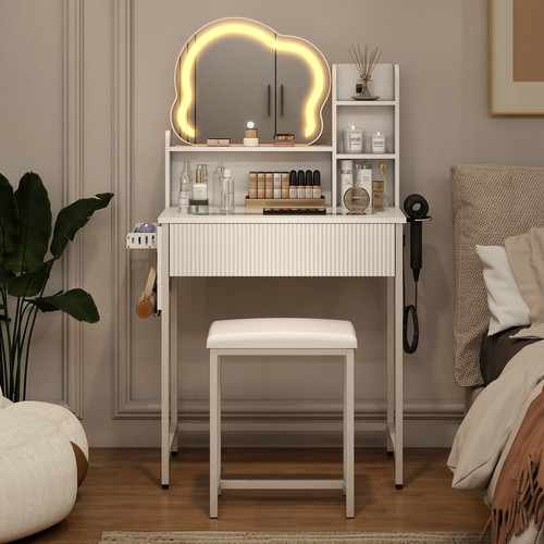 Led lighted dressing - led, table