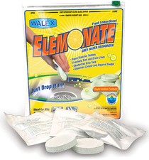 ELEMONATE Grey Water Tank Deodoriser / Cleaner Motorhome, RV, Campervan, Caravan