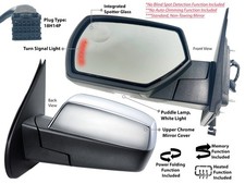 Power Folding Mirror for GM