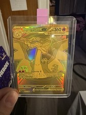 Mega Charizard X EX Phantasmal Flames 130/94 Mega Ultra Rare Gold SUPER CLEAN