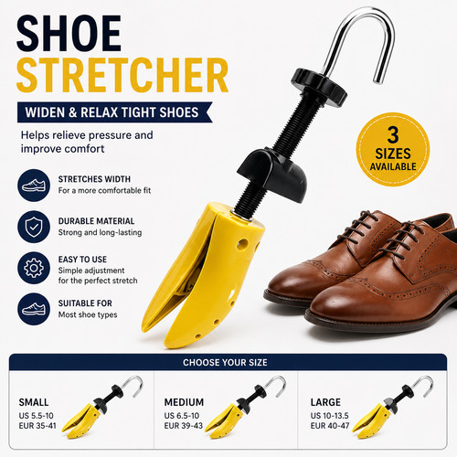 Adjustable shoe stretcher - adjustable,