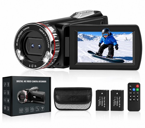 Video camera camcorder - camera, 4k