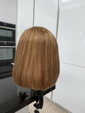 BANBURYPOSTICHE (TH1136) 100% REAL HUMAN HAIR Hairdressing Mannequin Head