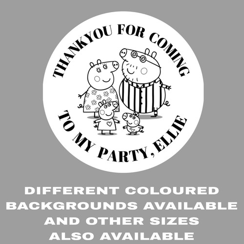 Peppa pig personalised - x,