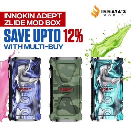Innokin adept zlide mod - zlide, box