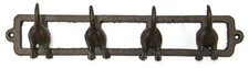 CAST IRON DOG TAILS HOOK WITH