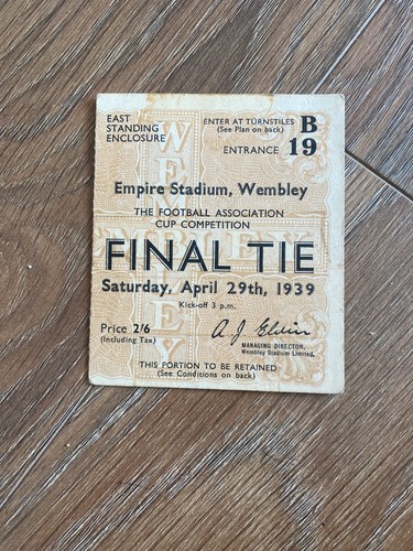 Original 1939 cup final - original,