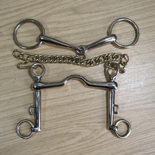 5" Shires Brass Alloy Weymouth Set / Double Bridle Bits *Free Postage*