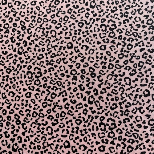 Fat quarter pink - pink, leopard