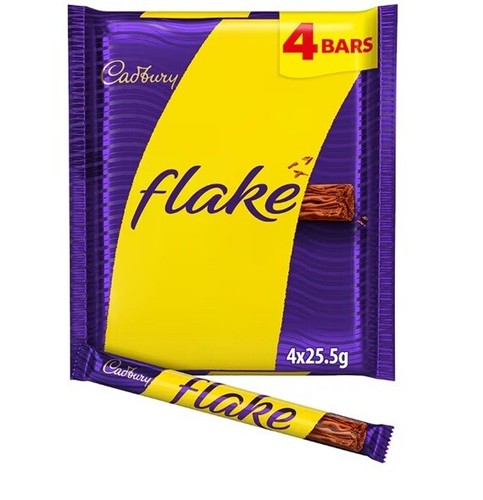 Cadbury flake chocolate bar - flake,