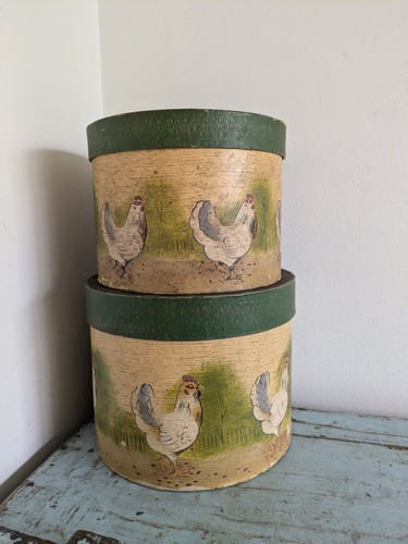 Vintage gift hat box round - vintage,