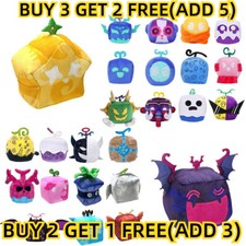 Cute Blox Fruits Plushies Toy Plush Squishy Pillow Stuffed Animal Kids Toy-Gift