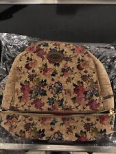 Women Multi Coloured Rucksack Bag Ladies Cork Backpack Shoulder Handbag