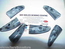 6 X SMOKED EFFECT GREY 2"