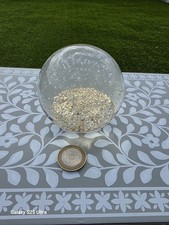 Large Clear Glass Paperweight