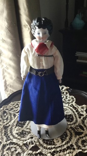 Antique lowbrow china - china, head