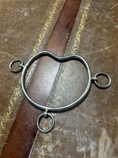 Chifney Racehorse Bit Anti Rear Stainless Steel Control  23x17cm