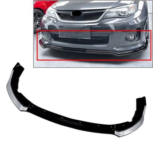 Front bumper spoiler splitter - front,