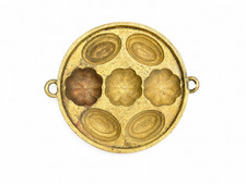 Antique primitive brass - antique, food