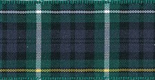 Tartan ribbon berisfords 1m - ribbon,
