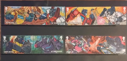 Transformers stamps set - stamps,