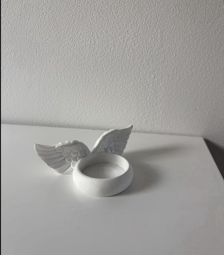White angel wings - tea, light