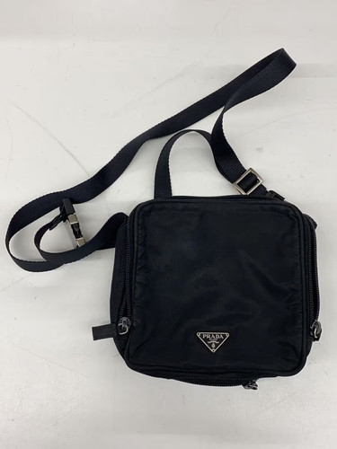 Prada shoulder bag nylon blk - bag,