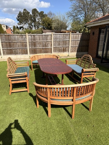 Wooden full garden furniture - garden,