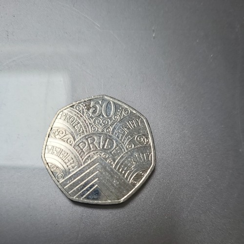Rare 50p coin pride - 50p,