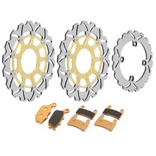 Front rear brake discs - front,