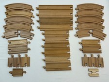 Wooden train track set - train, of