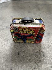 Marvel Tiny Tin Pocket Pails Black Panther Collectable Mini Lunch Box