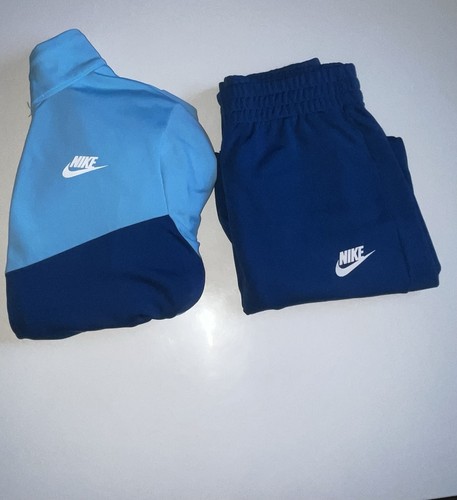 Nike two tone blue tracksuit - blue,