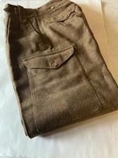 British battledress trousers - british,