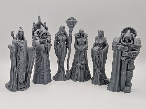 Sci gothic statue - sci-fi,