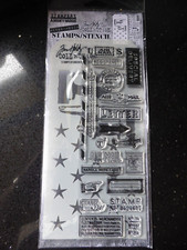 *NEW* TIM HOLTZ (Stampers Anonymous) STAMPS & STENCIL 'Special Delivery (Post)'
