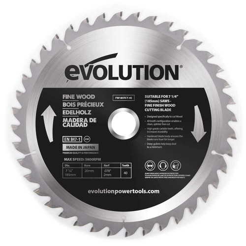 Evolution 185mm fine wood - evolution,