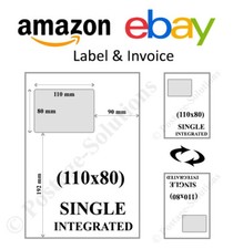 1000 X A4 INTEGRATED LABELS -