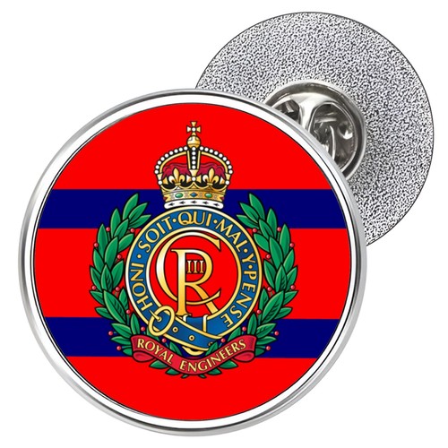 Royal engineers metal lapel - royal,