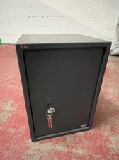 Compact Ammunition Safe Deposit Documents Cabinet Box 1 Lock w. Key