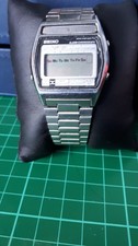Vintage seiko lcd mens watch for spares or repair a158 - 5080