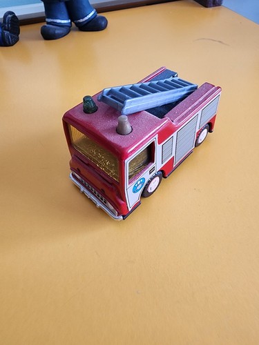 Tiny toy fire engine - toy,