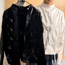 Soft Leather Straight Jacket