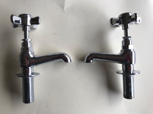 Bensham 1885 basin taps - ., fair