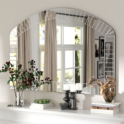 Silver over mantle ornate - silver,